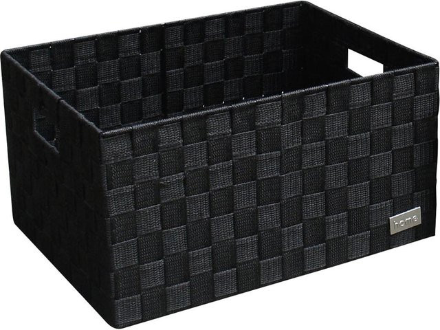 Aufbewahrungskorb POCOline aus Nylon in Schwarz, B/H/L: 20 x 28 x 38 cm - Bild 1