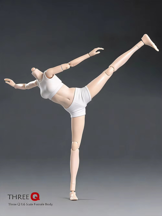 MAK Actionfigur, 1/6 Weiblicher weißer, gebräunter Körper, superflexibler Halbsilikon-Körper, 12 Zoll - Bild 2