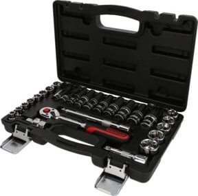 KS Tools CHROMEplus Steckschlüssel-Satz 3/8 Zoll, 27-teilig, silber - Bild 2