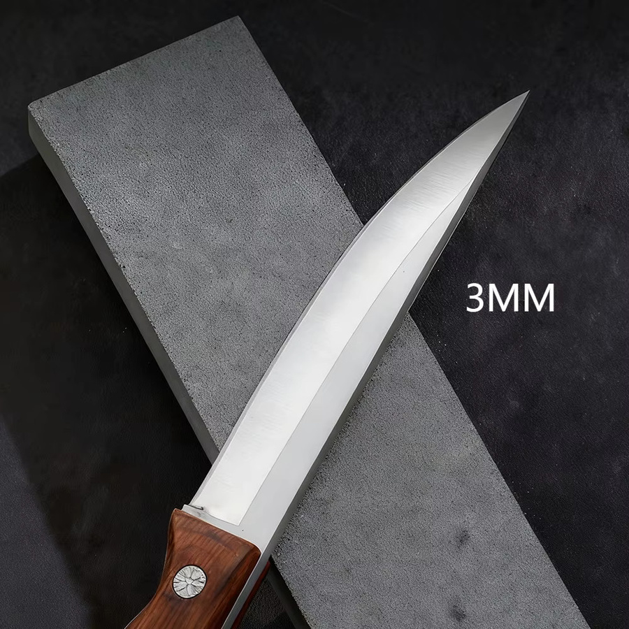 PLYS Paring Knife aus Edelstahl mit Holzgriff und Messerabdeckung - Bild 4