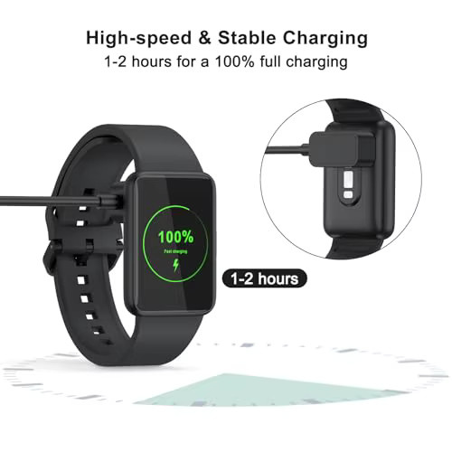 Samsung Galaxy Fit 3 Magnetisches USB-C Ladekabel in Schwarz - Bild 4