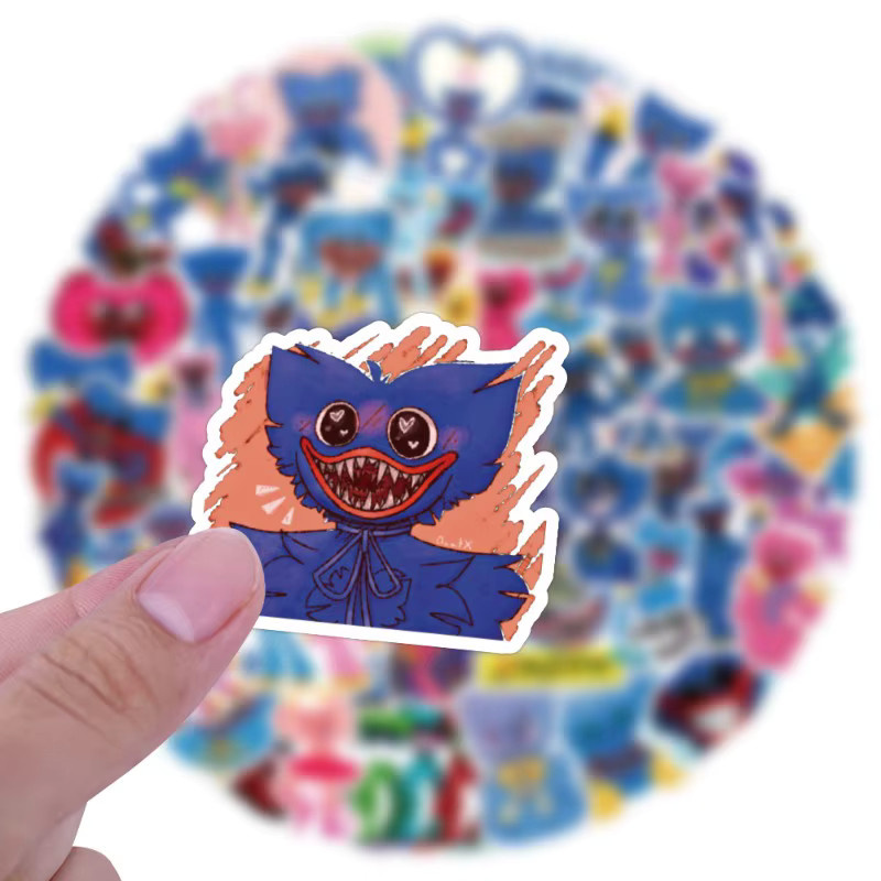 Poppy Playtime Graffiti-Aufkleber, 100 Stück - Bild 3