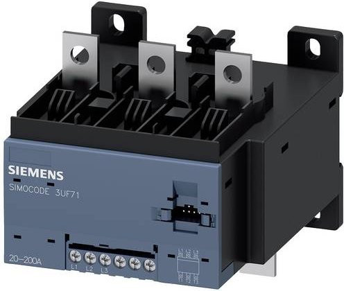 Siemens 3UF7123-1BA01-0 SPS-Strom- und Spannungserfassungsmodul in Grau - Bild 1