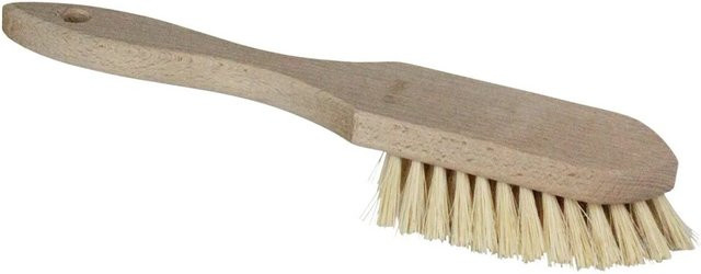 LUX-TOOLS Stielbürste mit Holzstiel und Kunstfasern, spitz, Länge: 26 cm - Bild 1