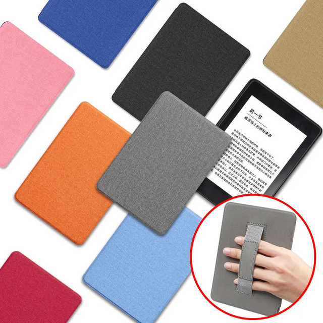 Chamqin-Teen Griffhülle für Kindle Paperwhite 6/6,8 Zoll, Schutzhülle in Braun, passend für die 1. bis 11. Generation (2018-2022) - Bild 1
