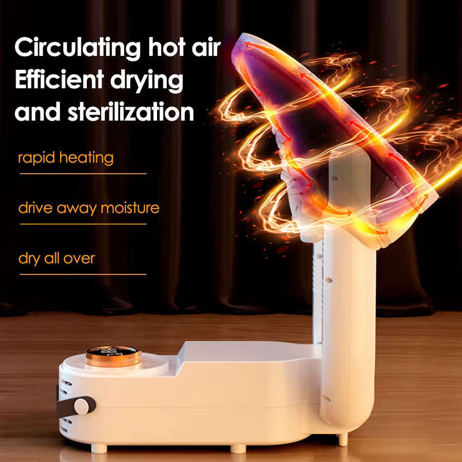 AFDEAL Elektrischer Schuhtrockner mit smarter Temperaturregelung und Deodorant-Funktion in Weiß - Bild 3