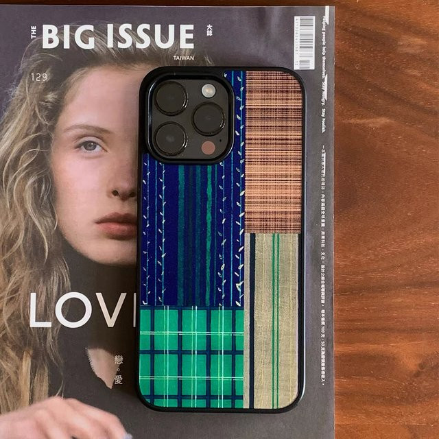 DecoPhone Sternspiegel-Handyhülle mit Streifen-Design für iPhone 11 bis iPhone 17 Pro Max in Multicolour - Bild 1