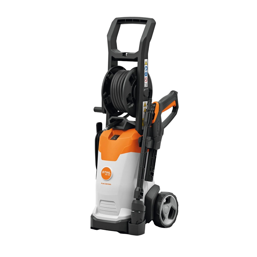 Stihl Hochdruckreiniger RE 100 Plus Control in Orange und Grau - Bild 2