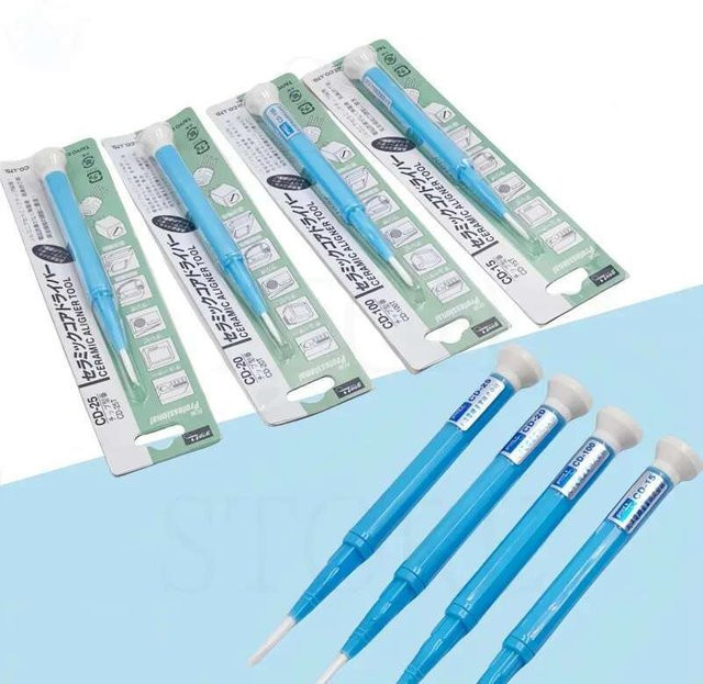 SiKO Antistatisches Keramik-Schraubendreher-Set in Blau, nicht magnetisch und nicht leitend, Ausrichtungswerkzeug für die Reparatur von Lötstationen und Elektronik - Bild 1