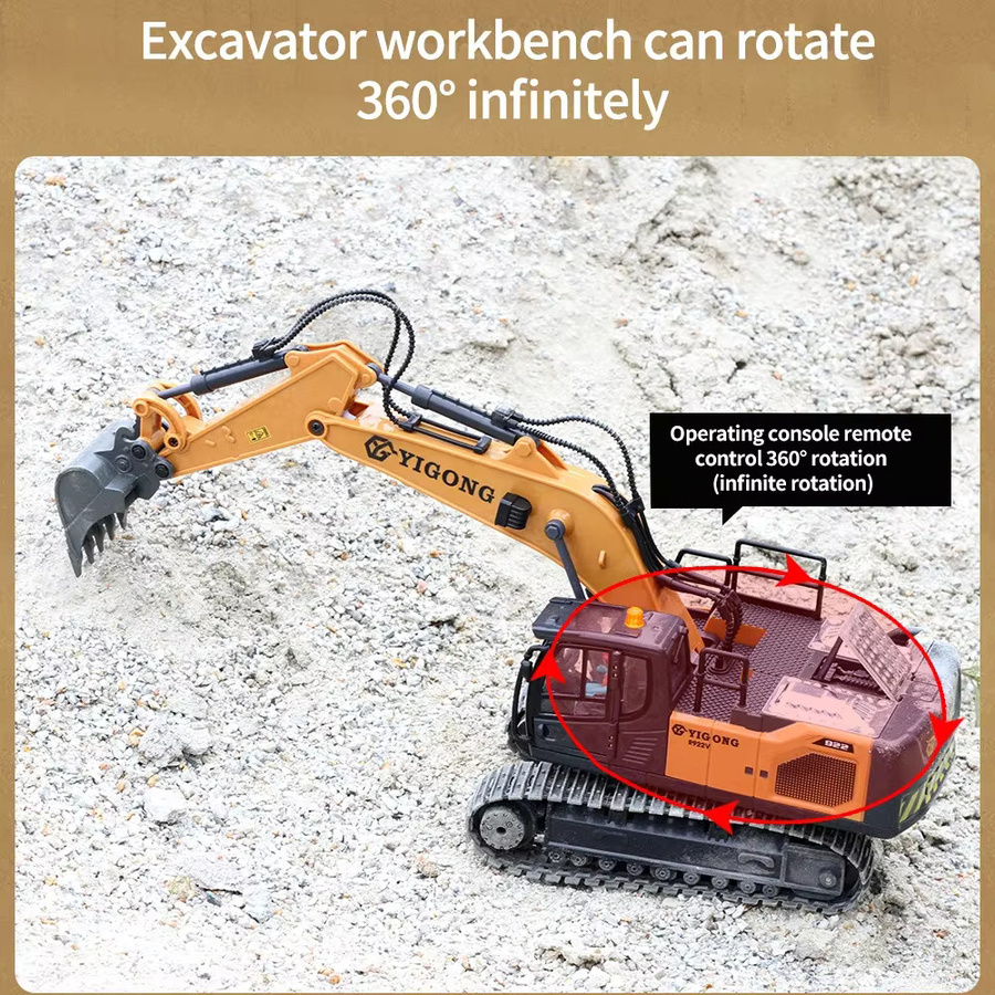 CONUSEA Bagger RC Crawler, Metall, 1:20, ab 6 Jahre - Bild 3