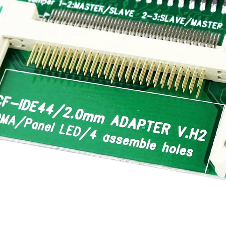 CF-zu-IDE-Adapter für 2,5-Zoll-Laptop-Festplatten, 44-Pin-Konvertierungskarte für Compact Flash Cards, Farbe: Grün - Bild 2