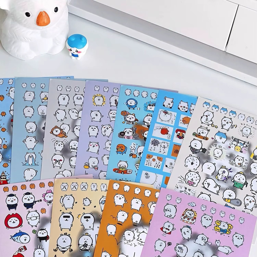 Bandai Joke Bear Stickerbuch, multicolour, paper - Bild 1