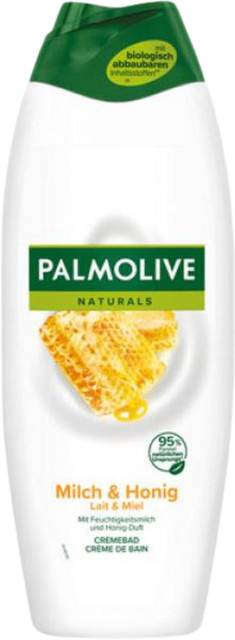 Palmolive Naturals Cremebad Milch & Honig, 650 ml - Bild 1