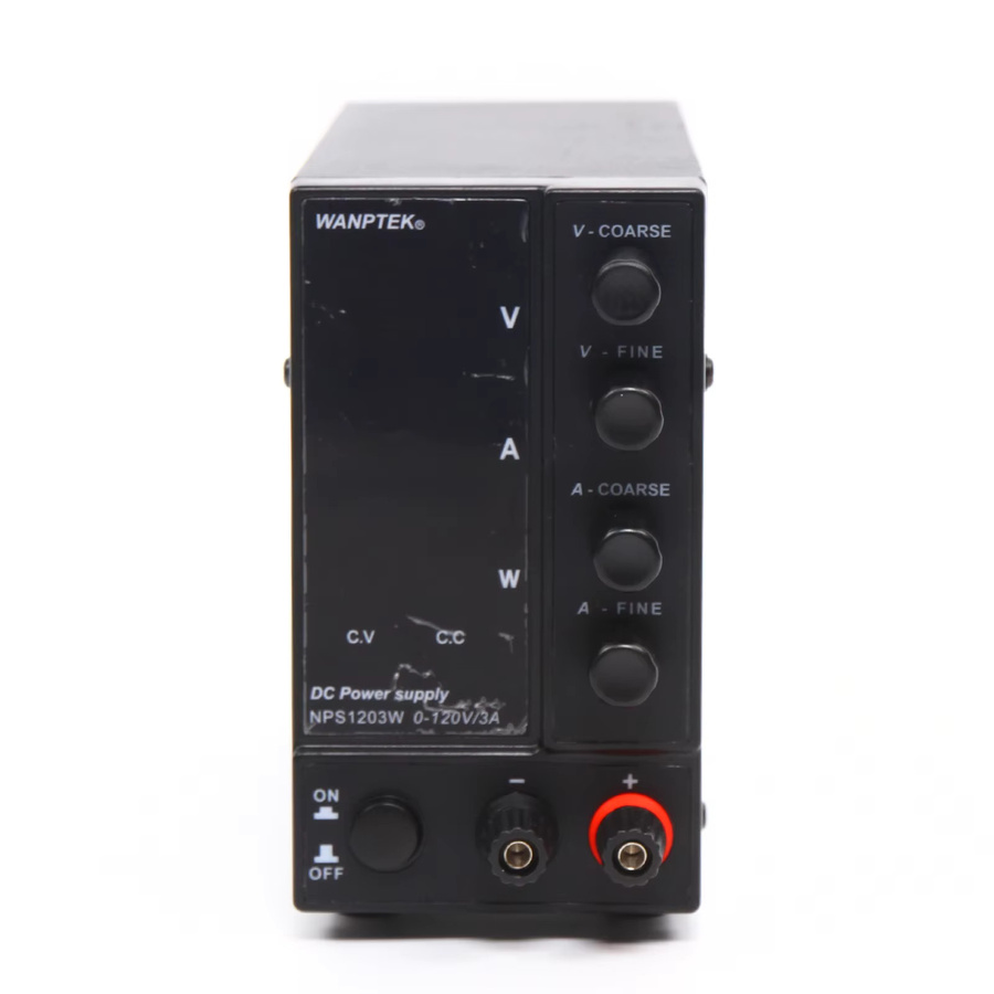 Bymaocar Labor-Stromversorgung Schwarz, Einstellbares DC-Labornetzteil mit Digitalanzeige, 360 W, 0-120 V, 3 A - Bild 4