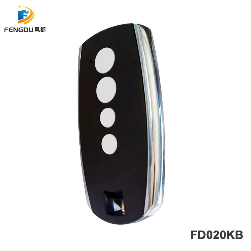 HCS301 Universelle Tor-Fernbedienung mit Rolling Code 433 MHz als Schlüsselanhänger in Schwarz - Bild 6