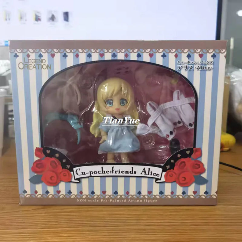 Anime Cu-poche Freund Alice Figur mit beweglicher Kleidung, Funko, mehrfarbig, Höhe: 10 cm - Bild 2