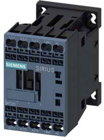 Siemens Schütz 3RT2018-2AP61 mit 3 Schließern, 690 V/AC, grau - Bild 1