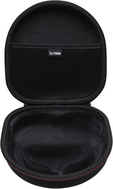 LTGEM Kopfhörerhülle für Anker Soundcore Space One Pro, Q45 und Life Q35, Schutzhülle und Tragetasche in Schwarz - Bild 1