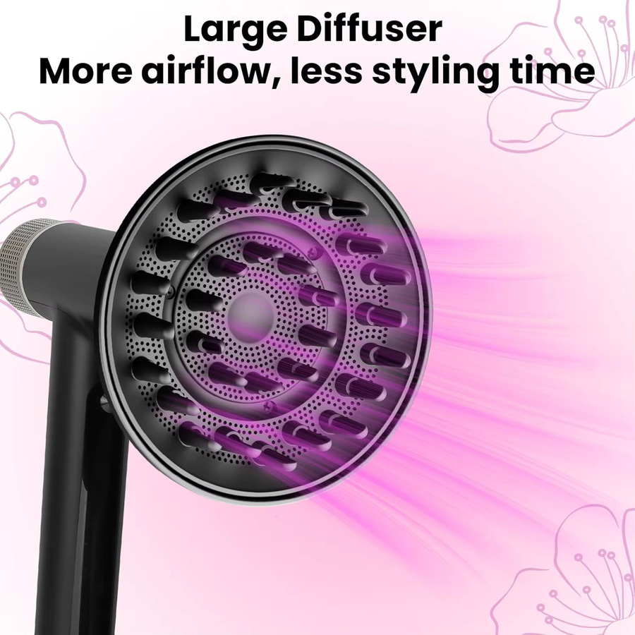 Shark Diffusor-Aufsatz für SpeedStyle, 6 Zoll, Schwarz - Bild 5