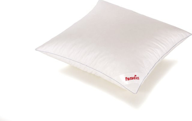 Kopfkissen MALEA von paradies, Daunen-Feder-Mix, weiß, B/B/H: 80 x 80 x 80 cm - Bild 1