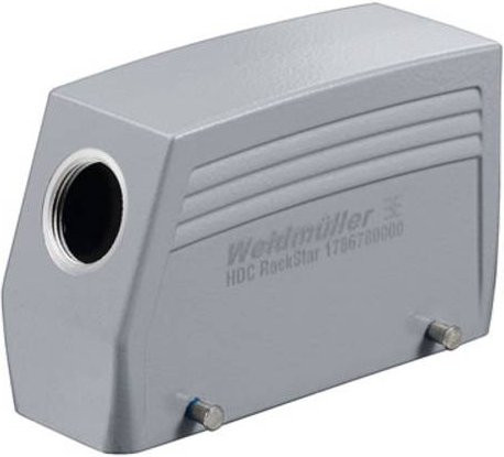 Weidmüller Steckergehäuse HDC 64D TSBU 1M40G 1809630000 in Grau aus Edelstahl - Bild 1