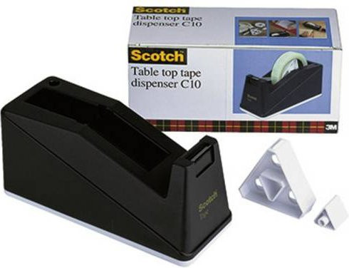 Scotch Klebeband-Abroller C10 in Schwarz - Bild 1