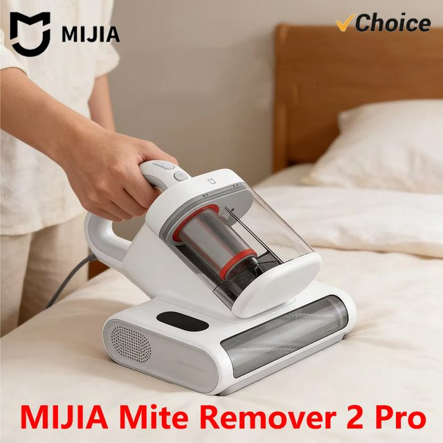 MIJIA Milbenentferner 2 Pro E401CN in Weiß mit Doppelstaubbehälter und 16kPa Saugkraft - Bild 1
