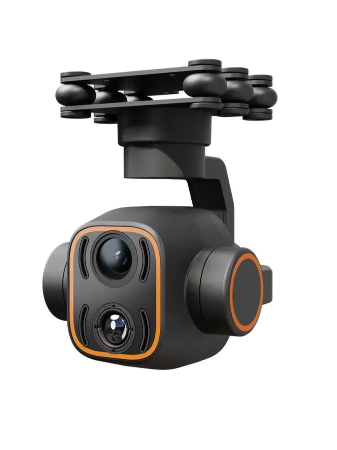 Skydroid C12 2K Wärmebildkamera mit 3-Achsen-Gimbal, Dual-Licht und dynamischer Verfolgung in Schwarz für Drohnen, UAV und industrielle Inspektion - Bild 3