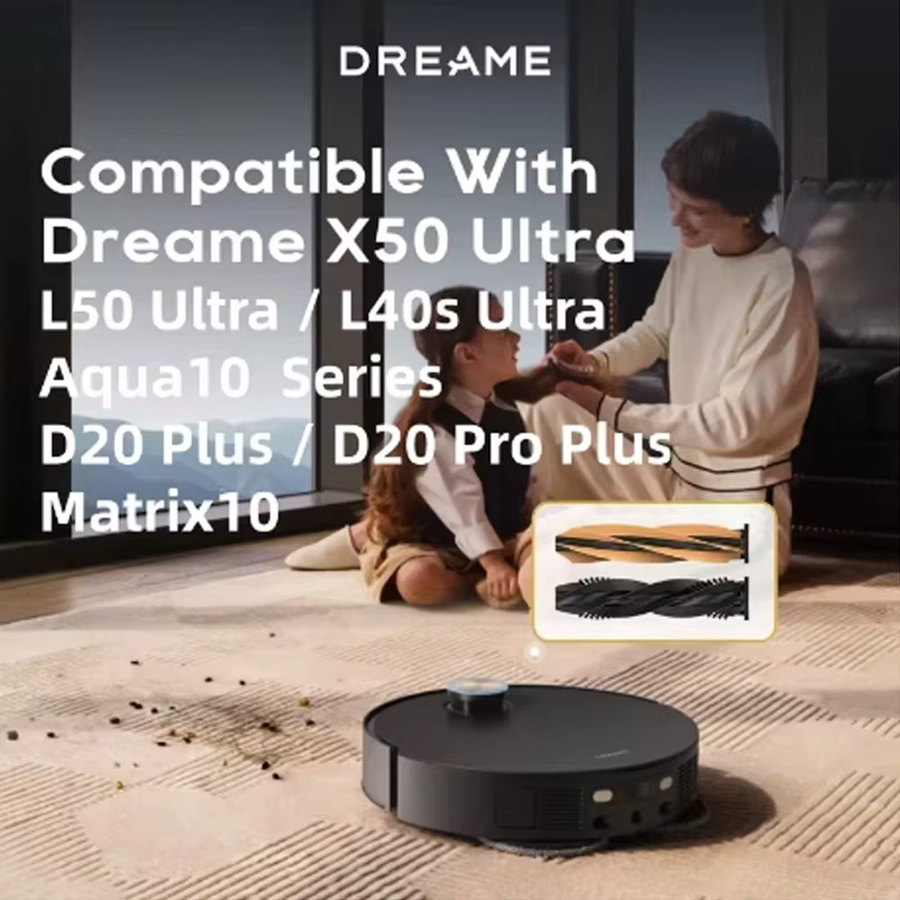 Dreame Matrix10 Hauptbürsten-Teile für X50 Ultra, L50 Ultra, L40s Ultra, Aqua10 Serie, D20 Plus und D20 Pro Roboterstaubsauger-Zubehör - Bild 4