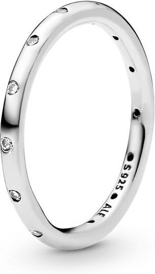 Allbestart Ring 925 Silber, Herz Daisy Blume, Zirkonia, Damen - Bild 1