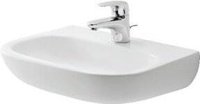 Duravit Handwaschbecken D-Code Med in Weiß, B/T: 45 x 34 cm - Bild 1