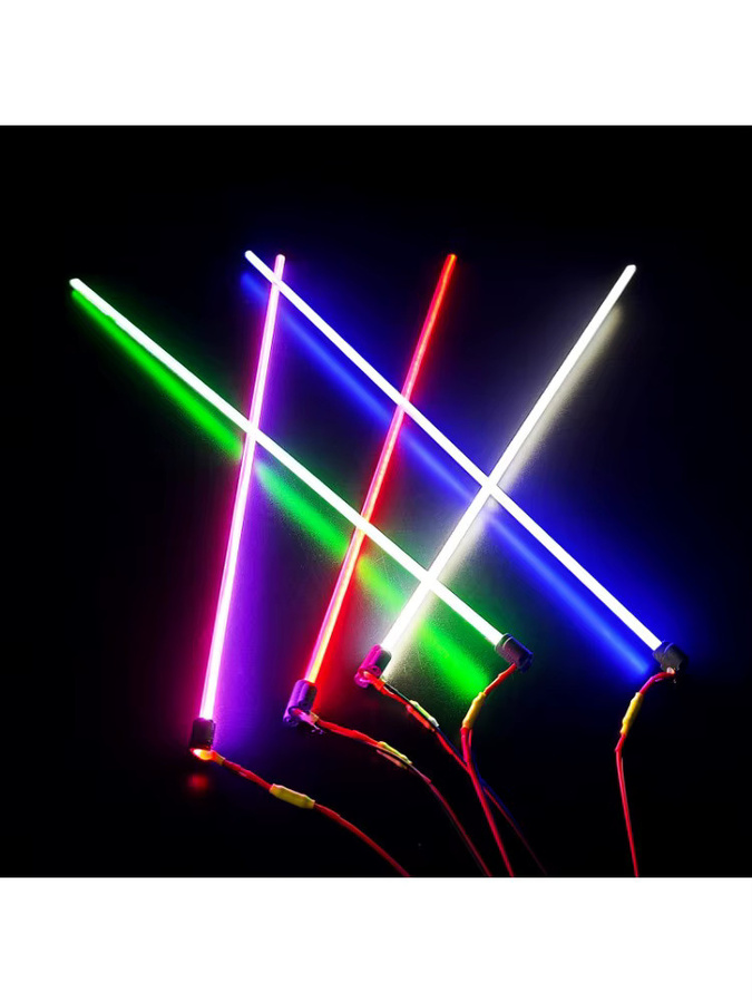 PYFORE LED-Antennen-Lichtleiste, 2-teiliges Set, RC Modell Auto-Zubehör - Bild 5