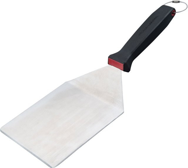 FMprofessional Hamburger- und Pizzawender Presist aus Edelstahl, Silber, B: 14 cm, T: 37 cm - Bild 1