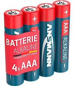 Ansmann Red-Line Micro AAA Alkaline-Batterien, 4 Stück, Rot - Bild 3