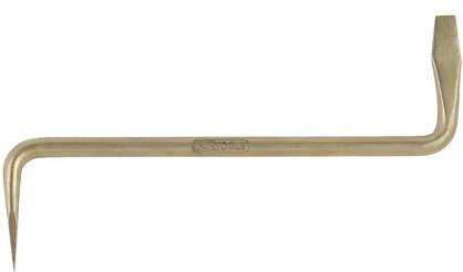 KS Tools BRONZEplus Winkelschraubendreher Schlitz Gold 6x130 mm - Bild 1
