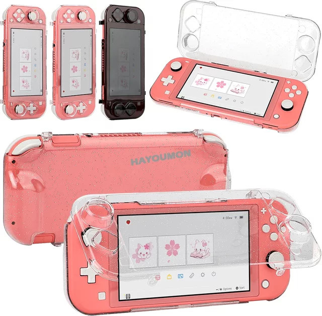 Hayoumon Transparente PC-Kristallschutzhülle für Nintendo Switch Lite Zubehör - Bild 1