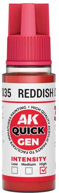 AK Interactive Reddish Orange, 18 ml - Bild 1