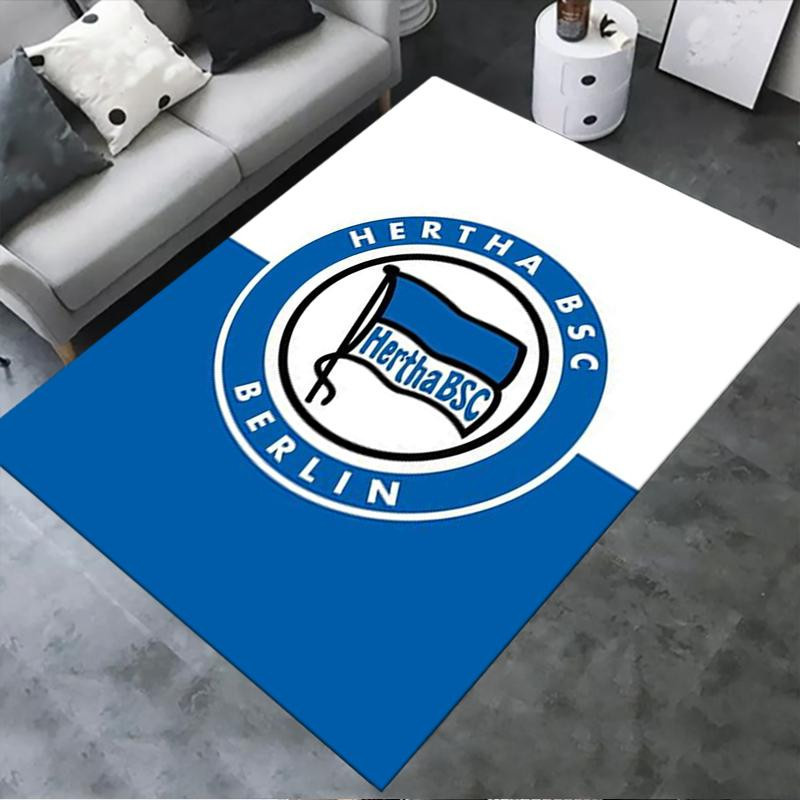 Hertha BSC Teppich On My Love Home in Blau, rutschfest und waschbar, B: 70 cm, T: 100 cm - Bild 5