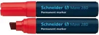 Schneider Permanentmarker Maxx 280 mit Keilspitze in verschiedenen Farben - Bild 1