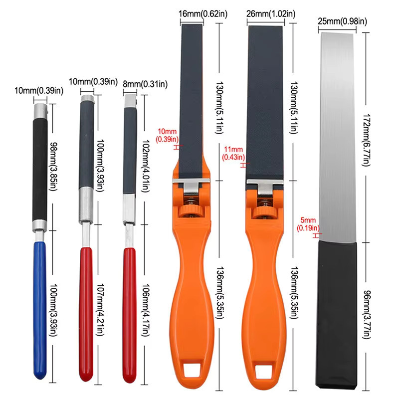 HUXUAN Sandpapierhalter aus Kunststoff in Orange für ergonomisches Polieren und Schleifen - Bild 3