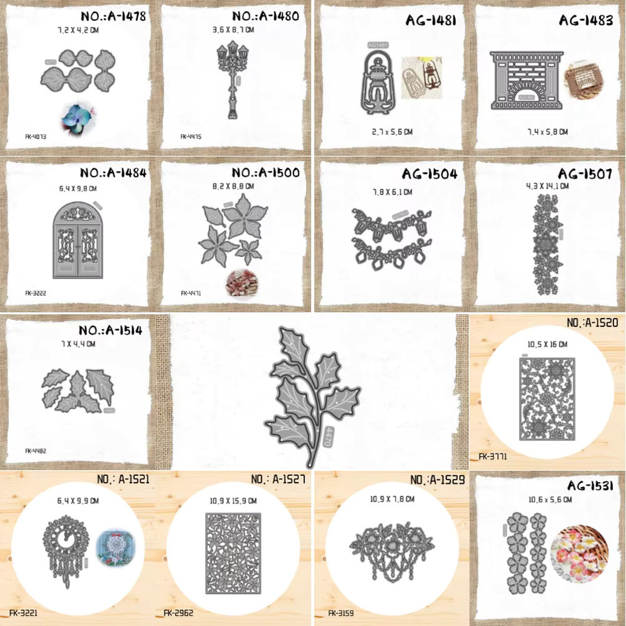 Silbernes Metall-Schneidewerkzeug für DIY-Papierarbeiten und Scrapbooking-Sammelalben - Bild 1