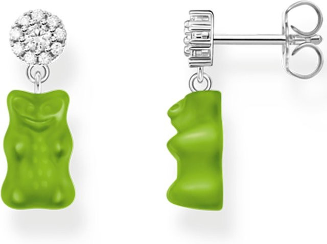 Thomas Sabo Ohrstecker, 925 Silber, Zirkonia, Damen - Bild 1
