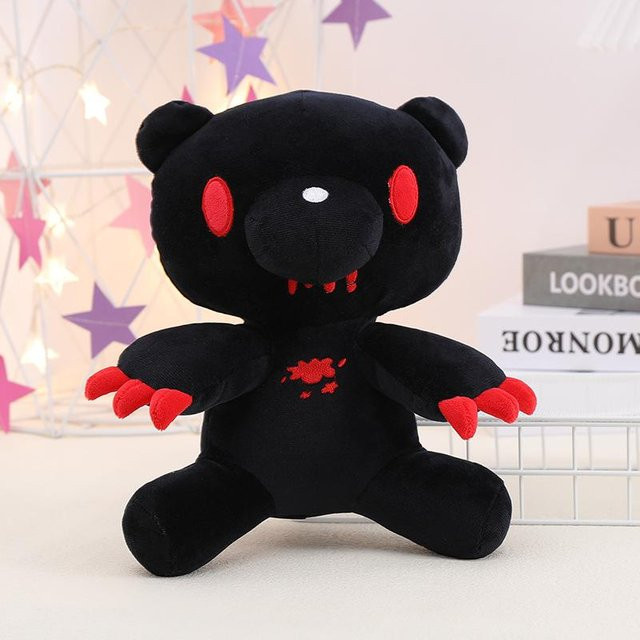 Yiran toy Gloomy Bear Blutrünstiger Rosa Bär, Plüschtier, 25cm - Bild 1