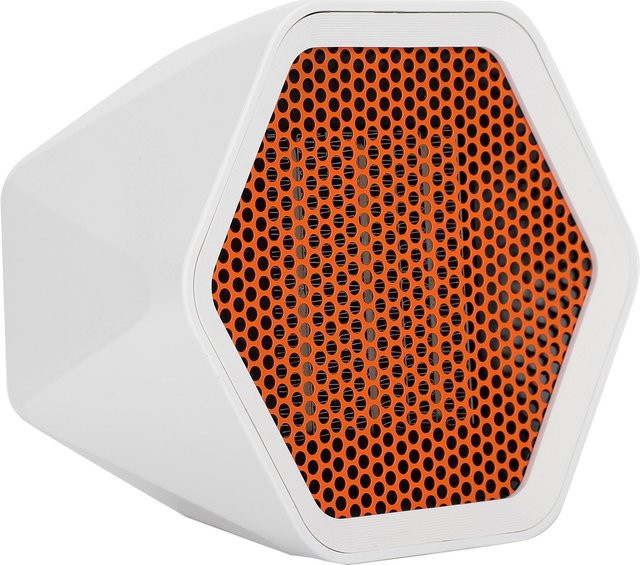 Honor Electronics Mini Keramik-Heizgerät mit Thermostat, 1000W, Weiß oder Schwarz - Bild 1