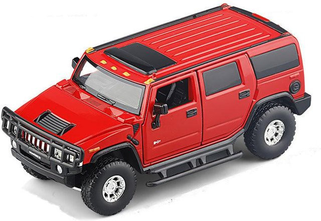 Linyi toy car Hummer H2, Modellauto, 1:32, Metall, Licht und Sound, ab 18 Jahren - Bild 1