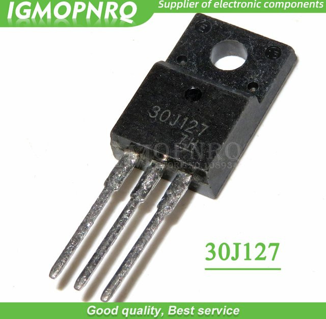 10er Set 30J127 GT30J127 TO-220F Transistoren in Schwarz - Bild 1