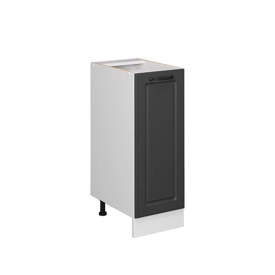 Vicco Apothekerunterschrank R-Line Landhausstil Weiß Anthrazit Breite: 30 cm - Bild 3