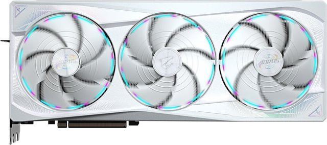 Gigabyte AORUS GeForce RTX 5090 STEALTH ICE OC Edition Grafikkarte, 32 GB GDDR7, Weiß - Bild 2