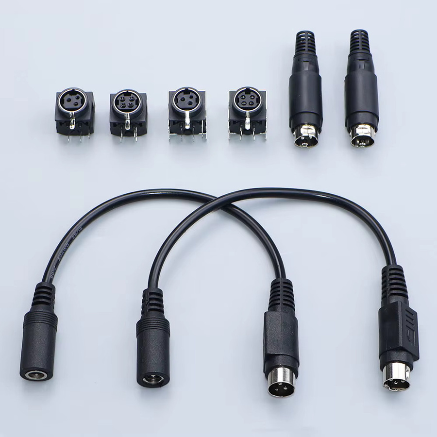 JCD DC-Stromadapter Anschlusskabel Kycon Power DIN-Stecker Buchse 5,5 x 2,1 mm in Schwarz - Bild 3