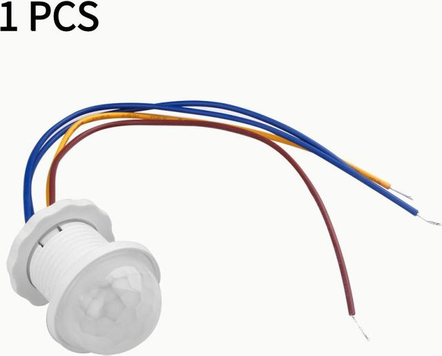YJMP PIR Infrarot Bewegungsmelder Smart Switch für LED in Weiß - Bild 1